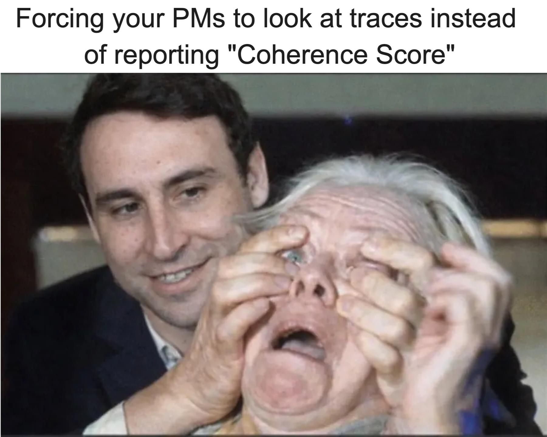 Evals meme